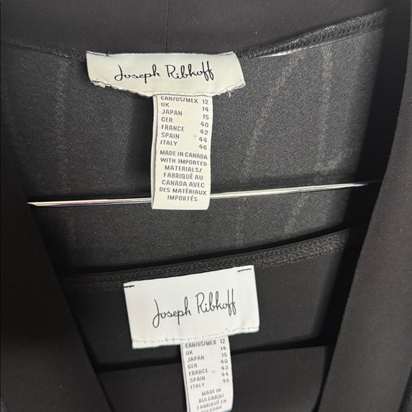 NWOT Joseph Ribkoff 2pc twin set ornate abstract pattern jacket tank sz 12 - Picture 8 of 13